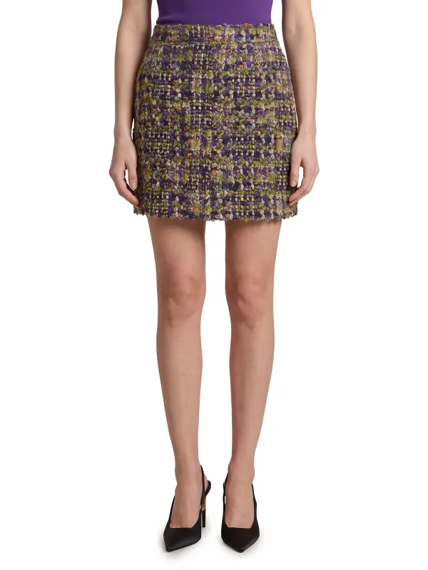 Mini skirt in tweed made by Yves Saint Laurent