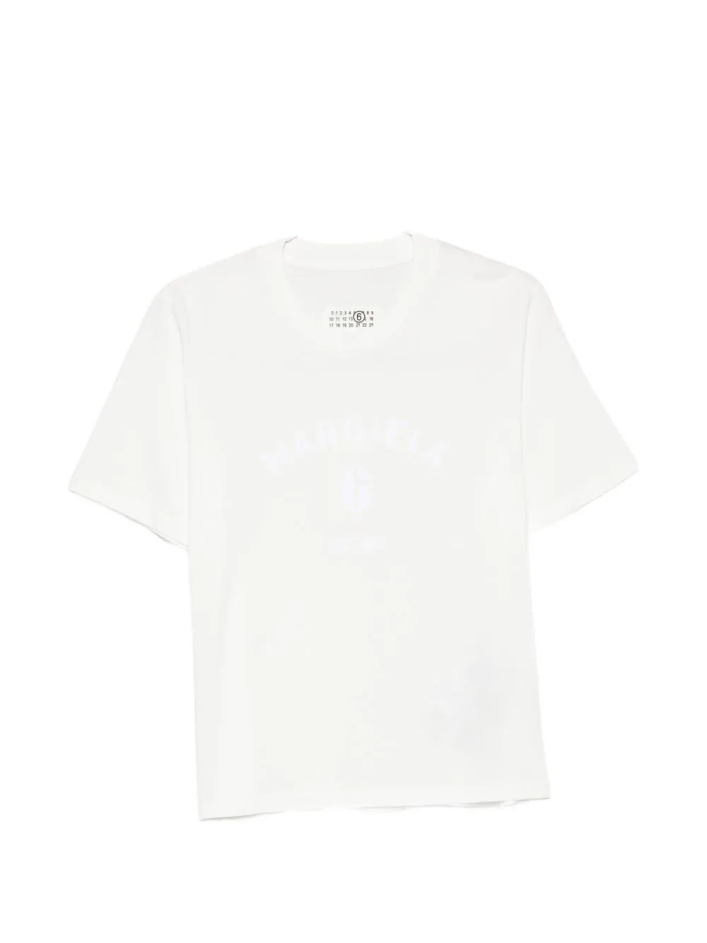WHITE COTTON TSHIRT WITH LOGO PRINT sold by Lord & Taylor
