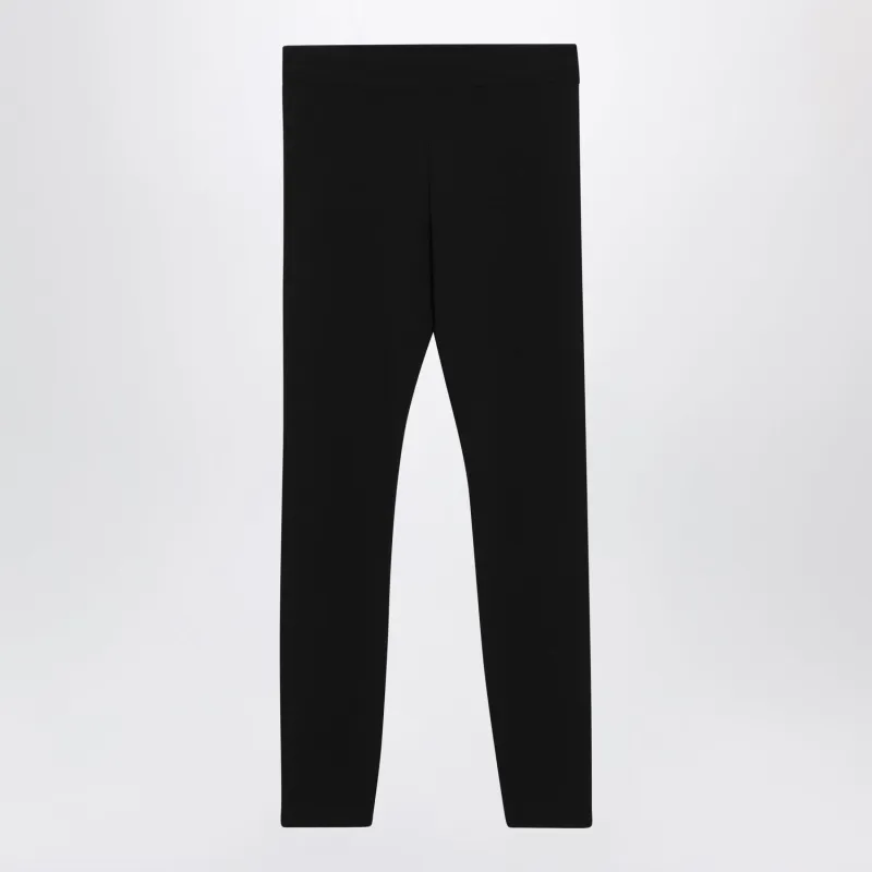 BLACK LEGGINGS IN STRETCH JERSEY made by Dolce & Gabanna