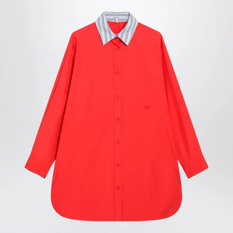 SHIRT DRESS IN COTTON made by Loewe