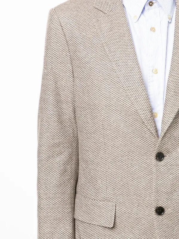 Ferragamo Single-Breasted Blazer Jacket made by Salvatore Ferragamo