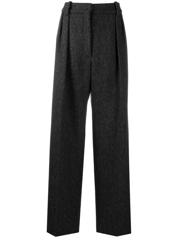 Valentino Garavani Tailored Herringbone Trousers made by Valentino