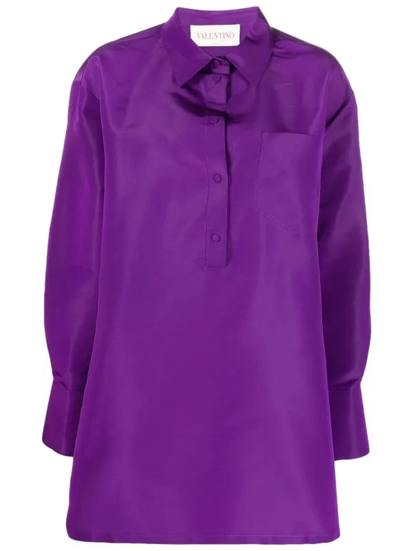 Valentino Garavani Long-Sleeve Button-Up Shirt made by Valentino