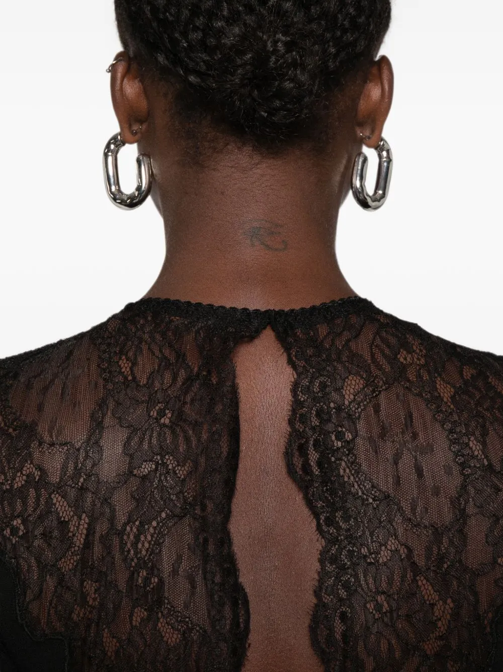 THE ATTICO BLACK VIRGIN WOOL DRESS sold by Lord & Taylor product image thumbnail 2