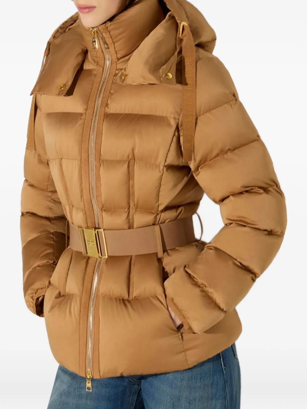 ELISABETTA FRANCHI QUILTED FAUX-FUR DOWN JACKET sold by Lord & Taylor product image thumbnail 2