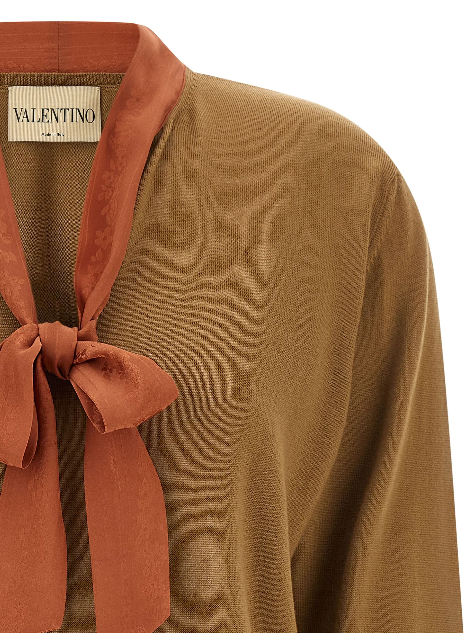 Valentino Garavani lavallière collar sweater sold by Lord & Taylor product image thumbnail 3