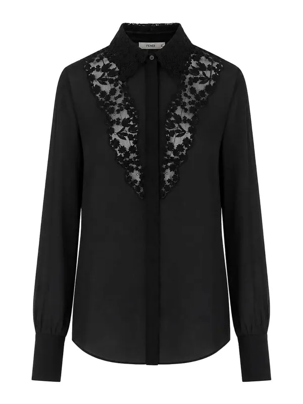 BLACK SHIRT made by Fendi