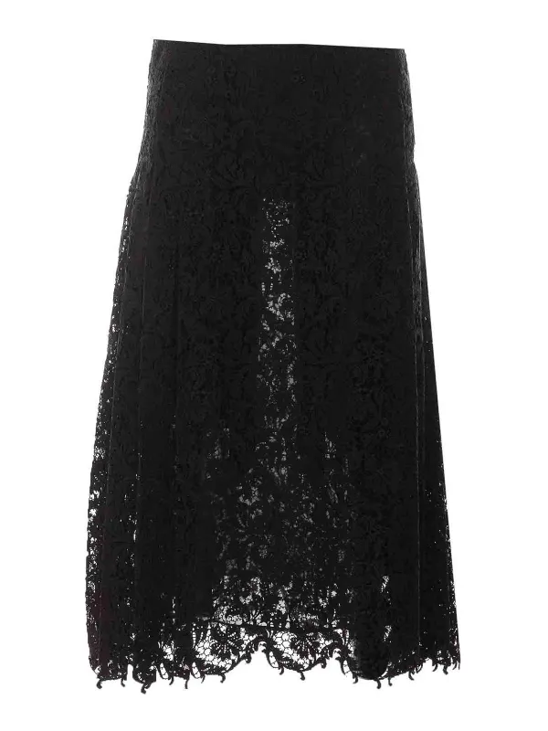LACE MIDI SKIRT made by Fendi