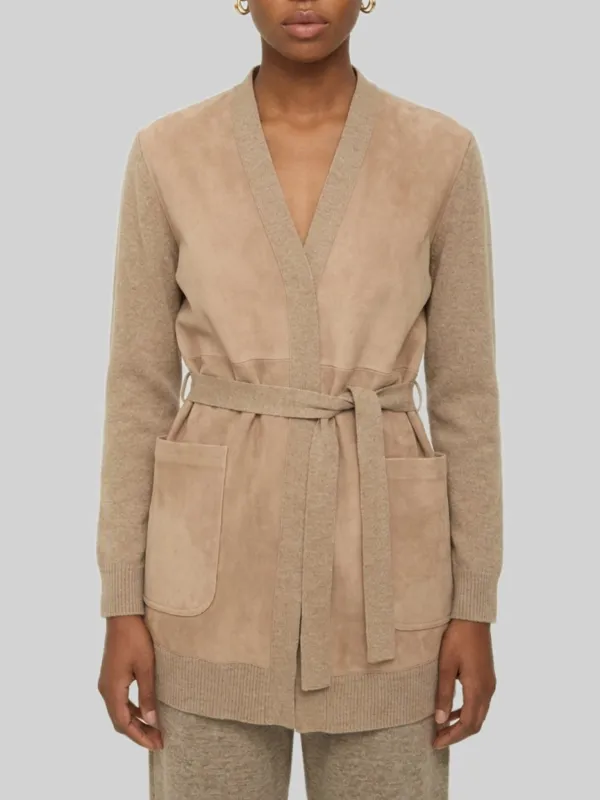Oliveto cardigan in wool and cashmere made by MaxMara