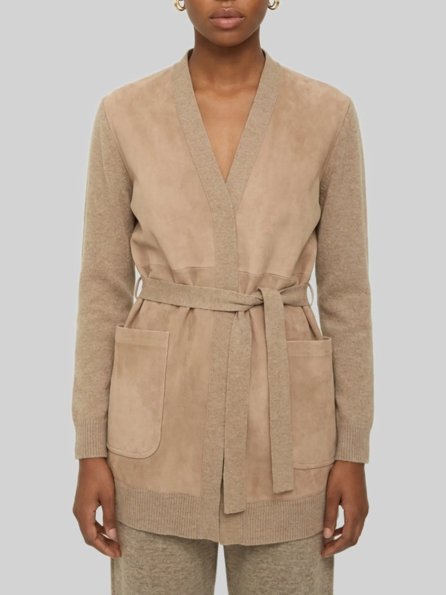 Oliveto cardigan in wool and cashmere sold by Lord & Taylor