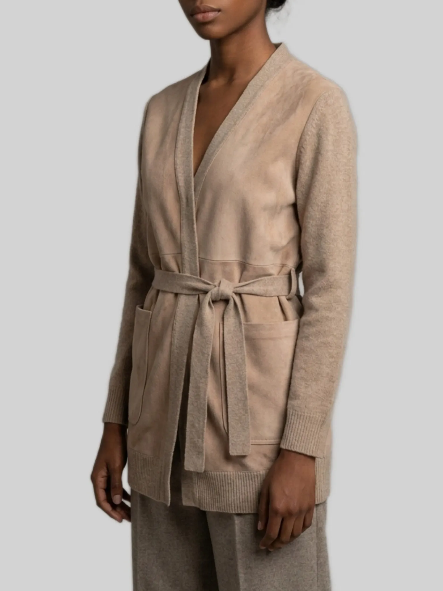 Oliveto cardigan in wool and cashmere sold by Lord & Taylor product image thumbnail 2