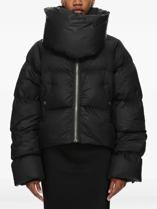 FUNNEL-NECK DOWN JACKET made by Rick Owens