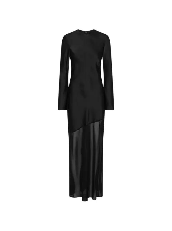 MAXI LS SLIT DRESS made by ROTATE Birger Christensen