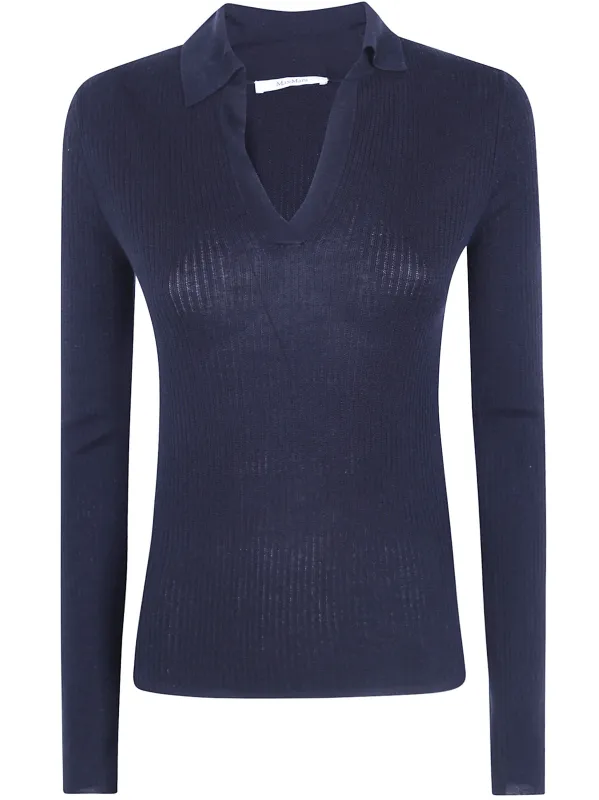 GERGO CASHMERE AND SILK POLO SHIRT made by MaxMara