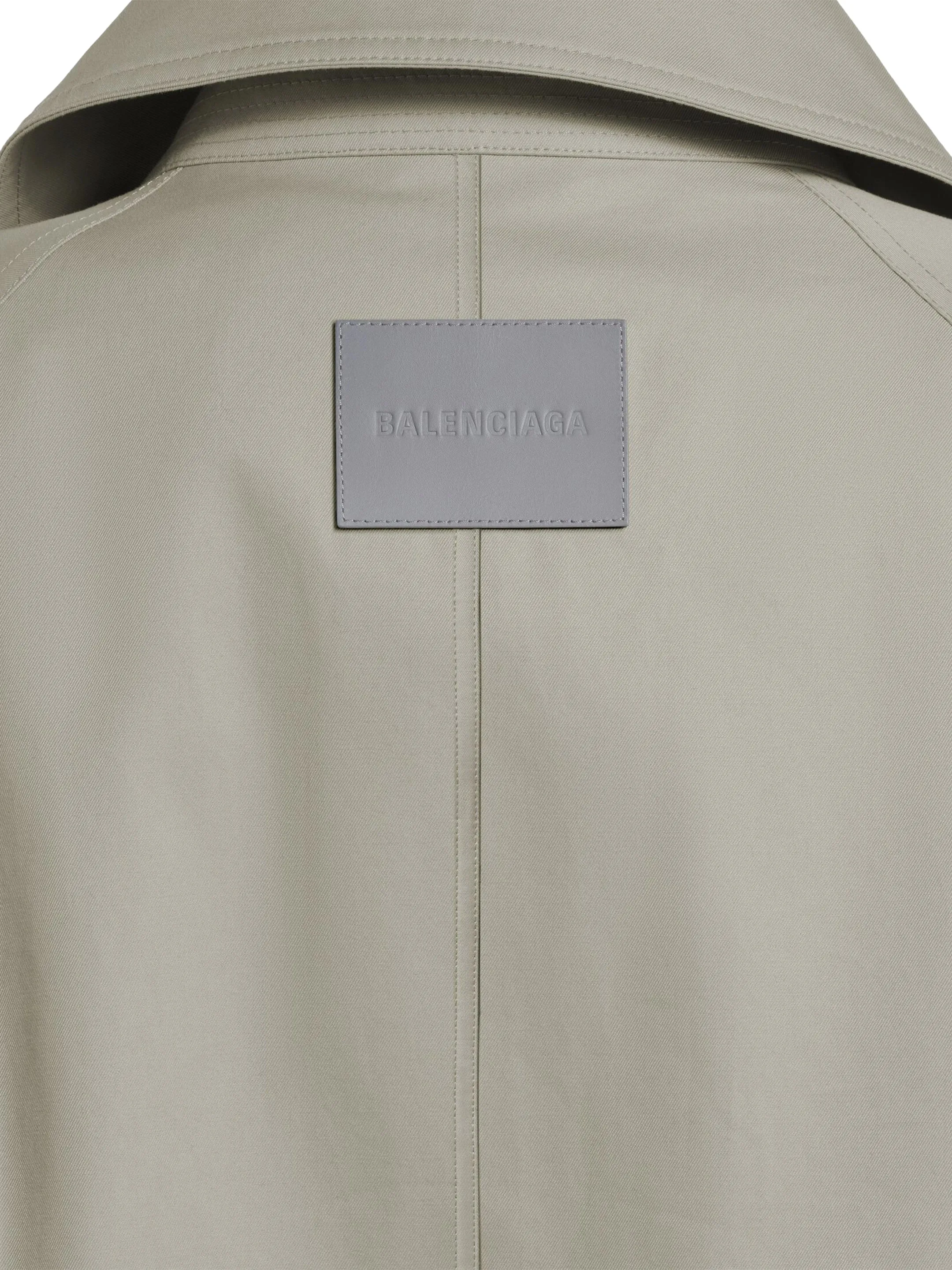 LIGHT BEIGE DOUBLE-BREASTED TRENCH COAT sold by Lord & Taylor product image thumbnail 4
