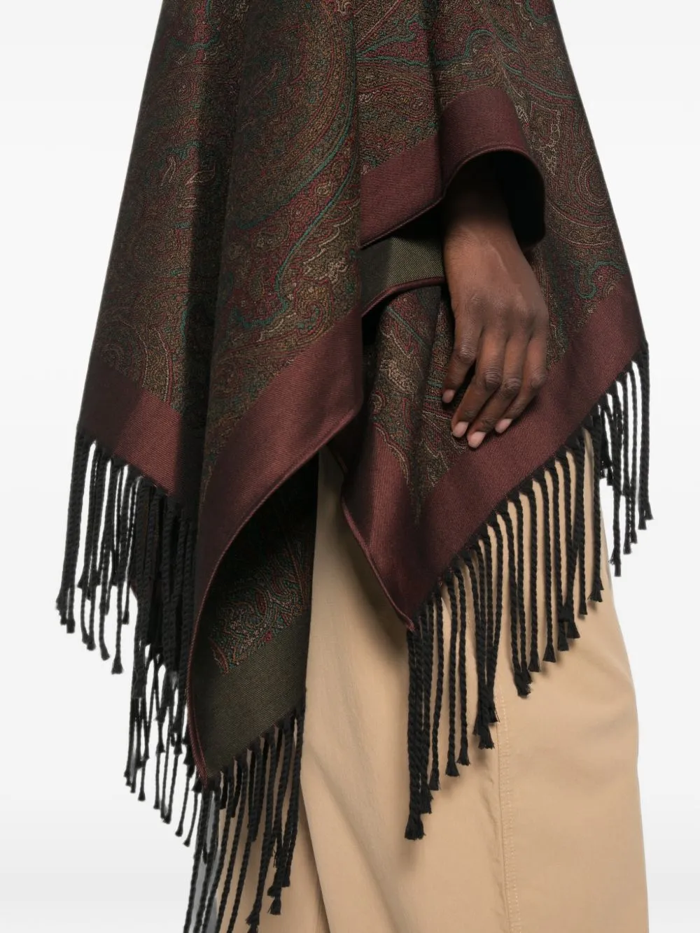 ETRO WOMENS WOOL BLEND CAPE sold by Lord & Taylor product image thumbnail 2