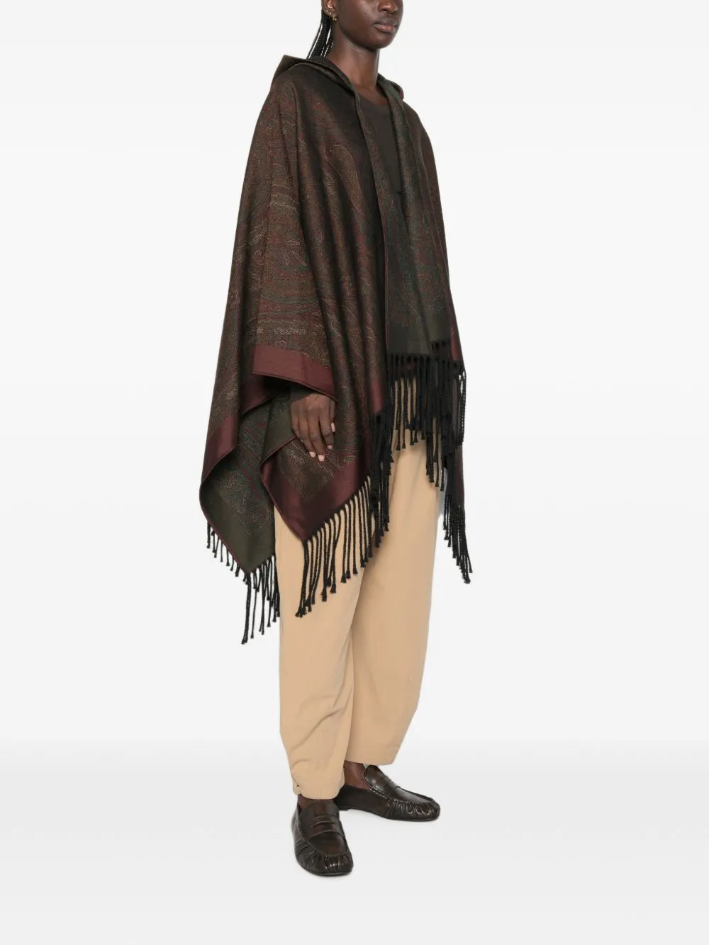 ETRO WOMENS WOOL BLEND CAPE sold by Lord & Taylor product image thumbnail 3