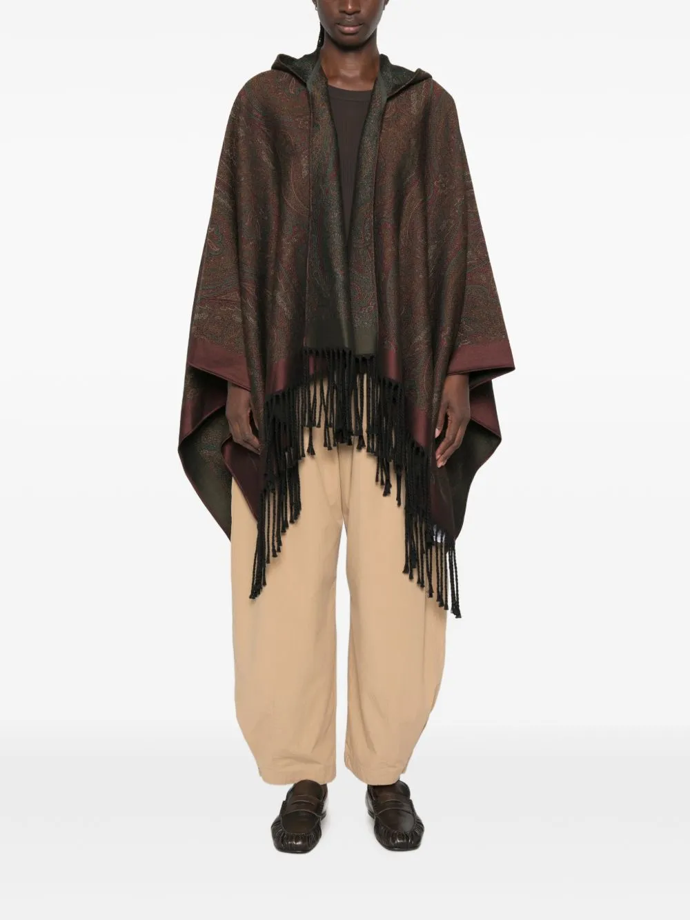 ETRO WOMENS WOOL BLEND CAPE sold by Lord & Taylor product image thumbnail 4