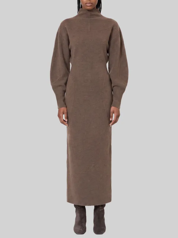 Tenuta maxi dress in wool and cashmere made by MaxMara