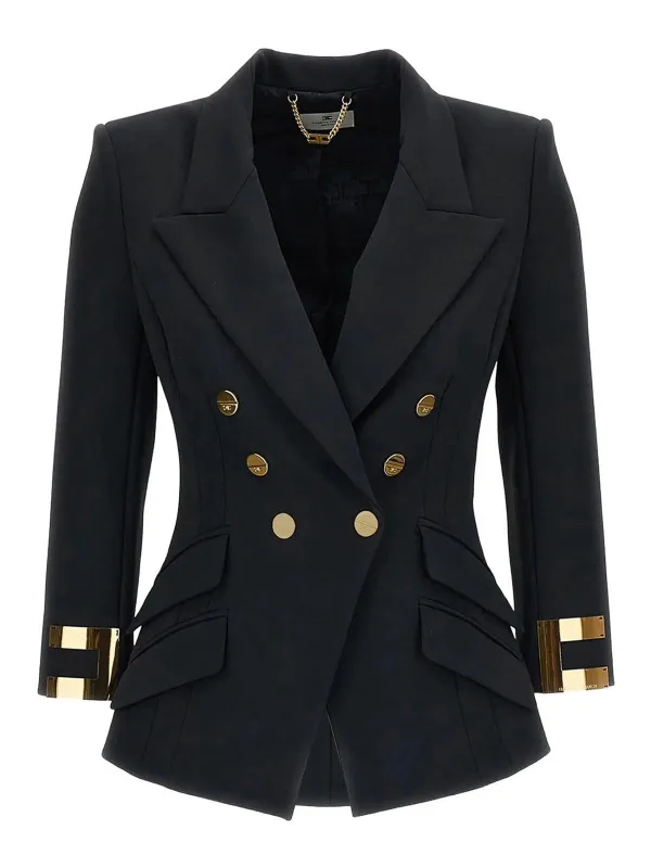DOUBLE-BREASTED BLAZER made by Elisabetta Franchi