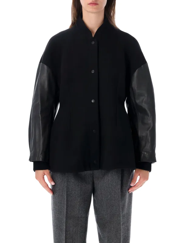 VARSITY WOOL JACKET made by Toteme
