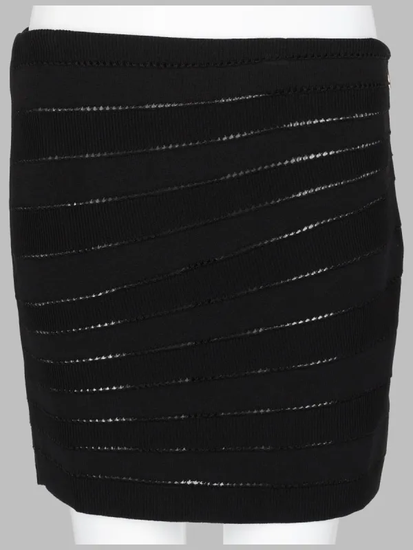 MINI GONNA IN MAGLIA FLECHAGE made by Balmain