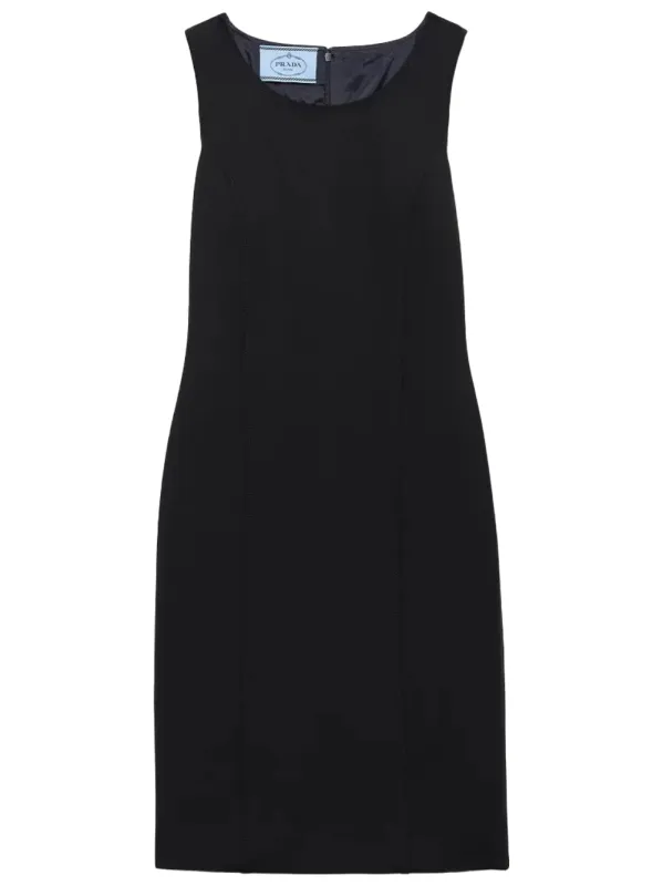 ABITO MIDI IN LANA ELASTICIZZATA made by Prada
