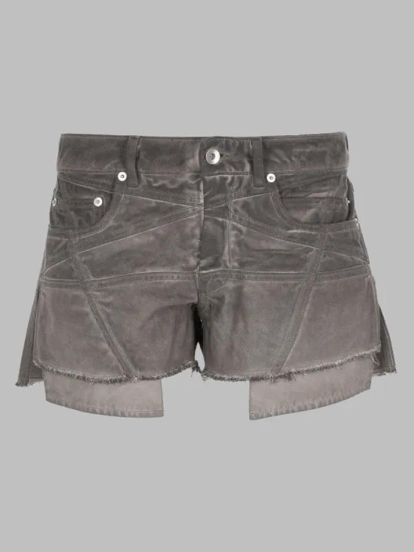 SHORTS "LANA CUT OFFS" IN DENIM made by Rick Owens