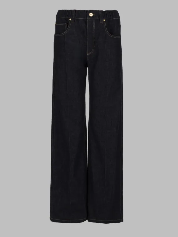 JEANS IN DENIM DI COTONE made by Brunello Cucinelli