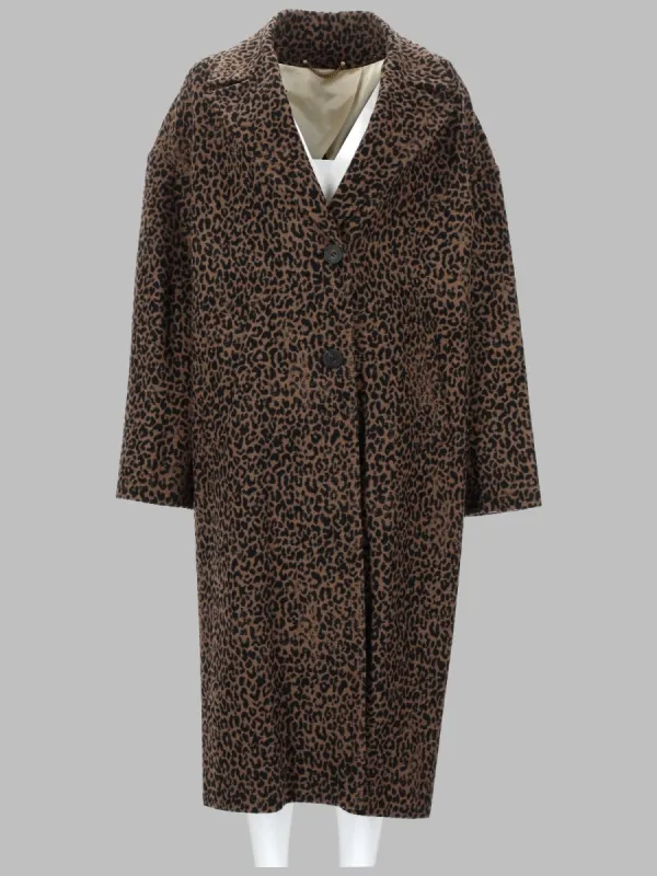 CAPPOTTO MONOPETTO COCOON IN LANA made by Golden Goose