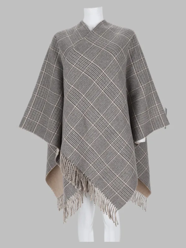 PONCHO IN CASHMERE made by Brunello Cucinelli