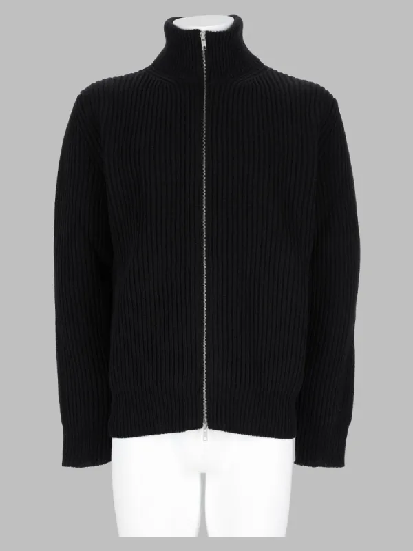maglia a costine con zip made by Maison Margiela