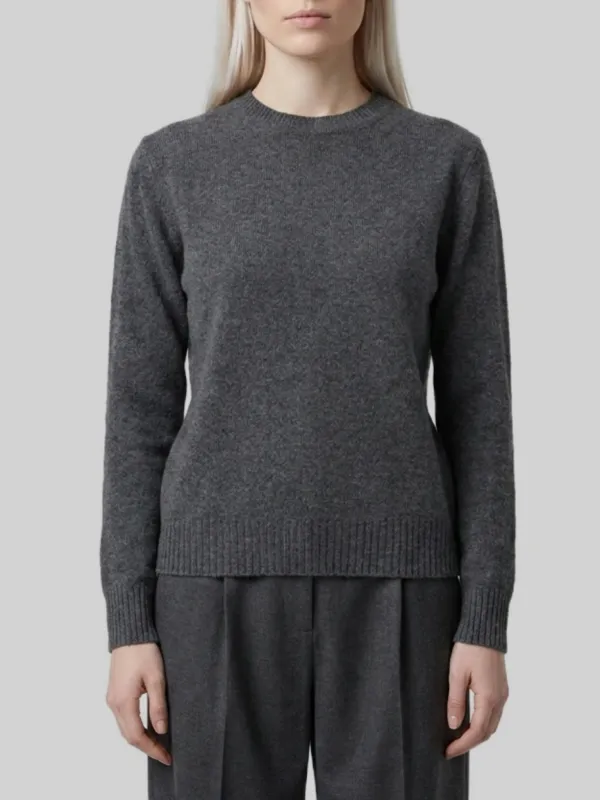 LUME SWEATER IN DARK GREY CASHMERE made by MaxMara