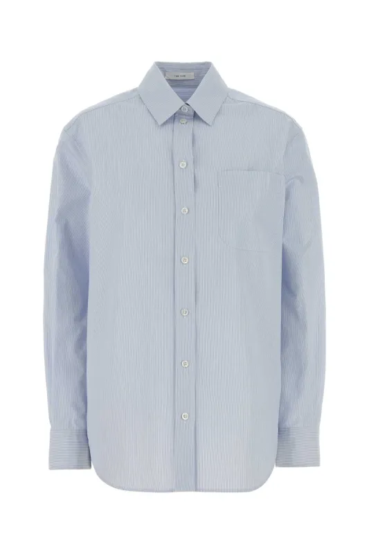 STRIPED GAVINA SHIRT made by The Row