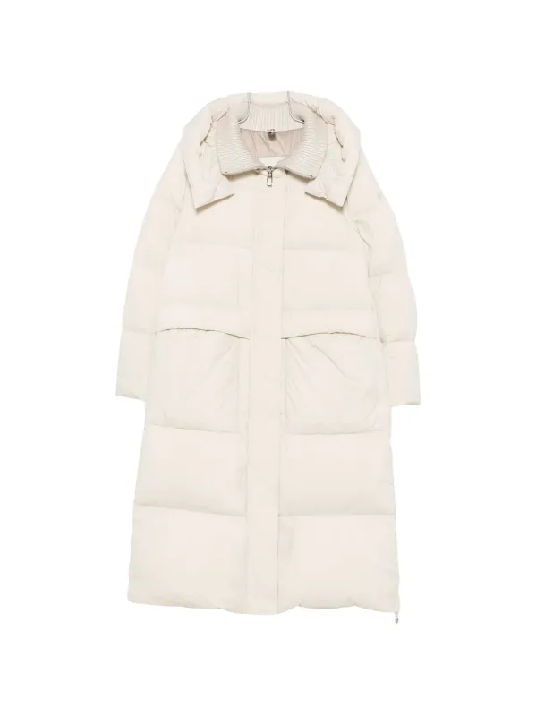 HOODED QUILTED OVERSIZED PUFFER COAT made by Lord & Taylor