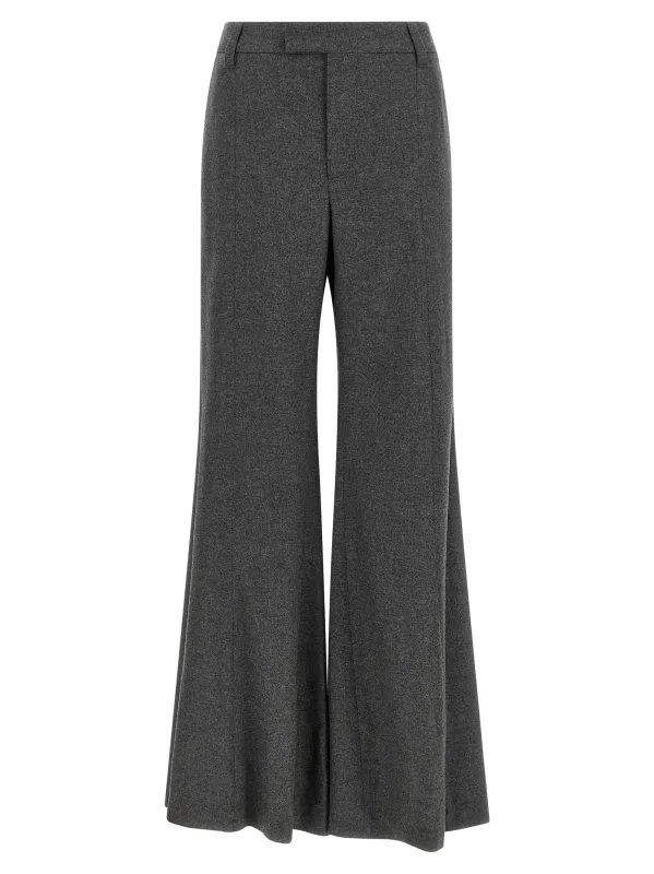 'Wide Flare' pants made by Brunello Cucinelli