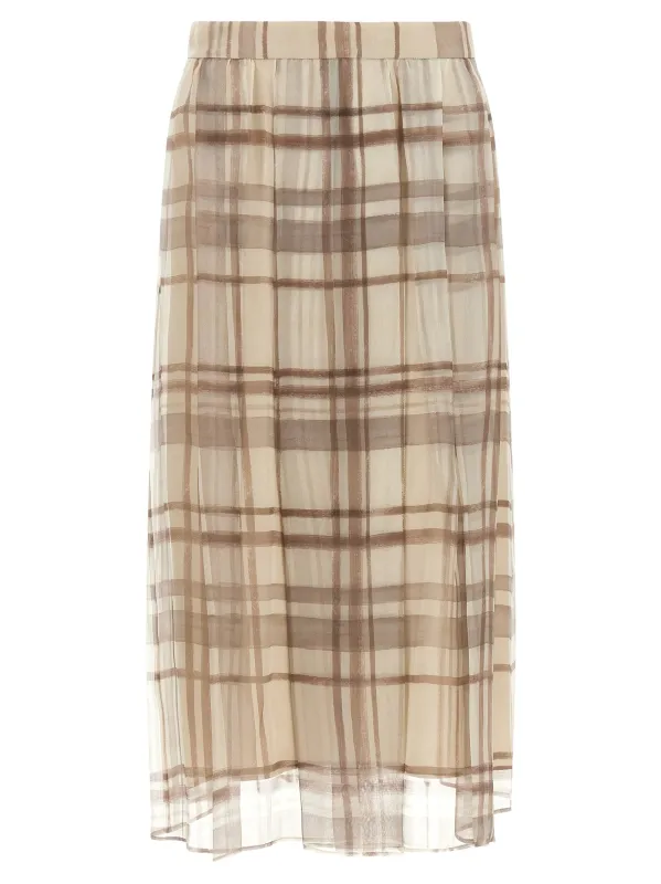 Organza skirt made by Brunello Cucinelli