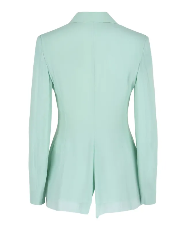 Single-Breasted Sheer Silk Blazer made by Givenchy