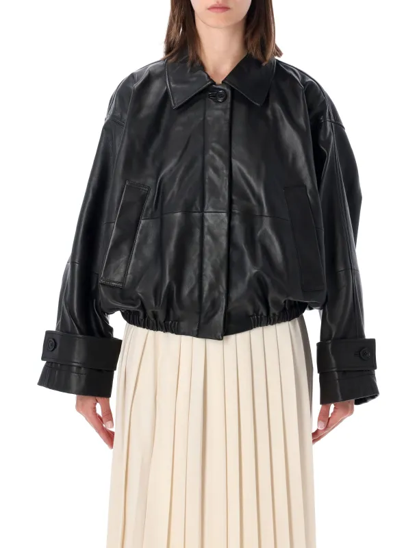 ROHE BLACK COTTON JACKET made by Rohe