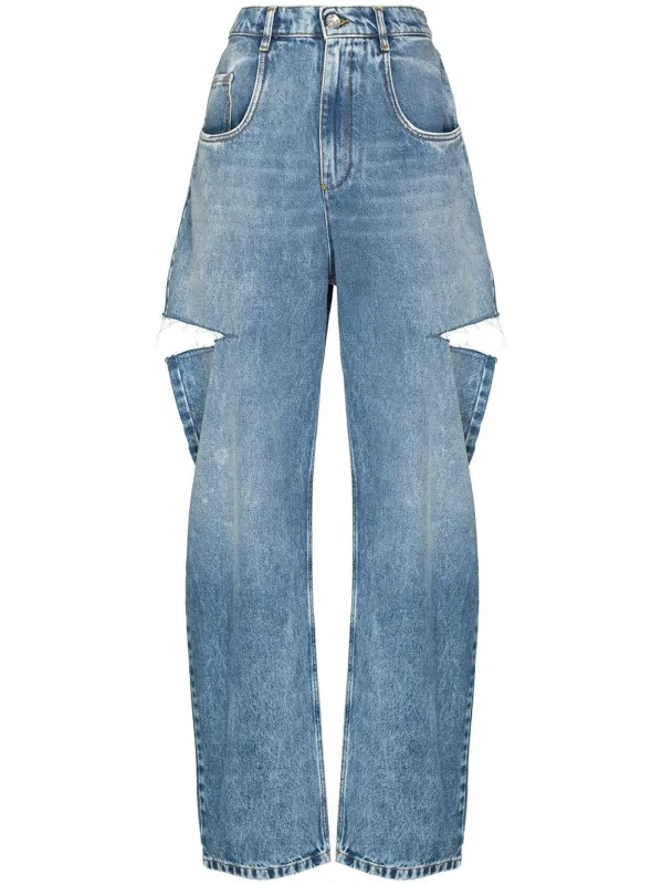 MAISON MARGIELA GREY COTTON TROUSERS made by Maison Margiela
