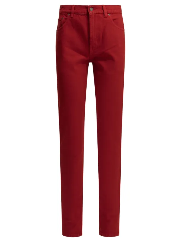STRAIGHT-LEG JEANS made by Chloe