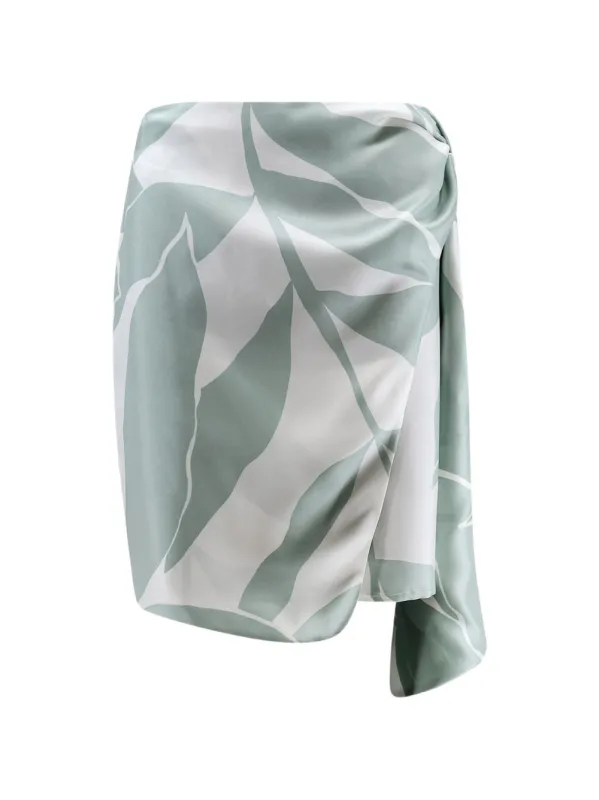 MAX MARA SILK VIRGIN WOOL SKIRT made by MaxMara