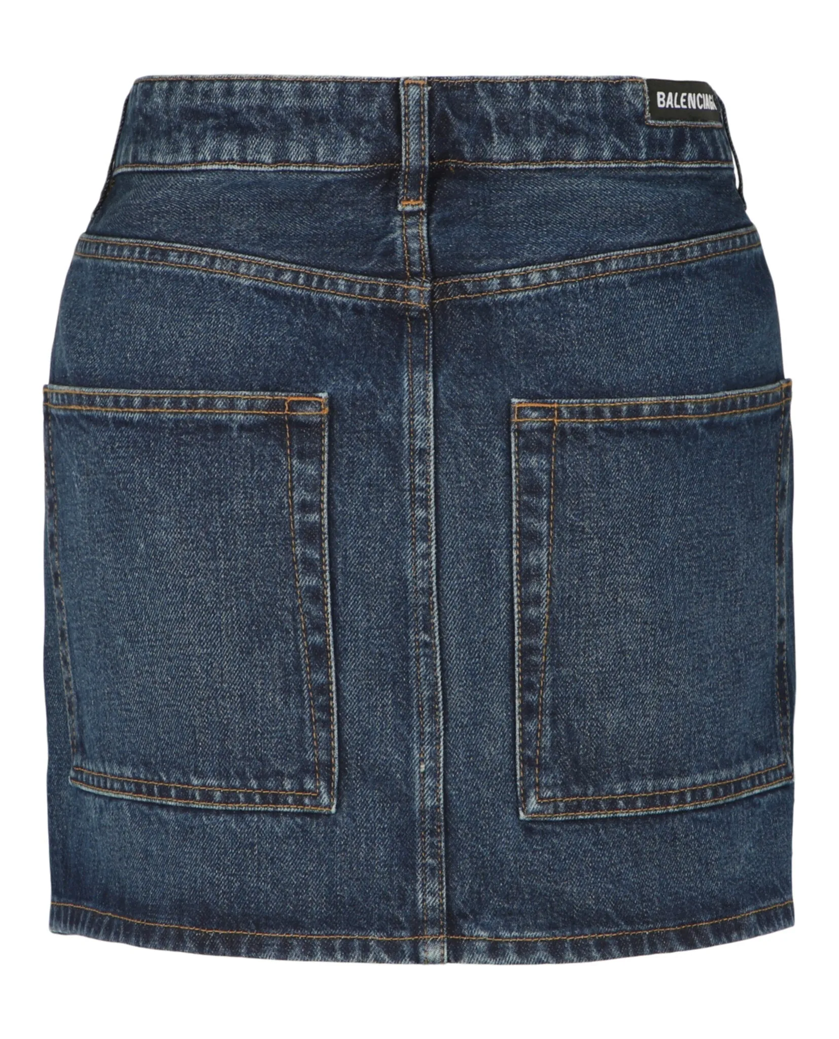 Low Rise Denim Mini Skirt sold by Lord & Taylor