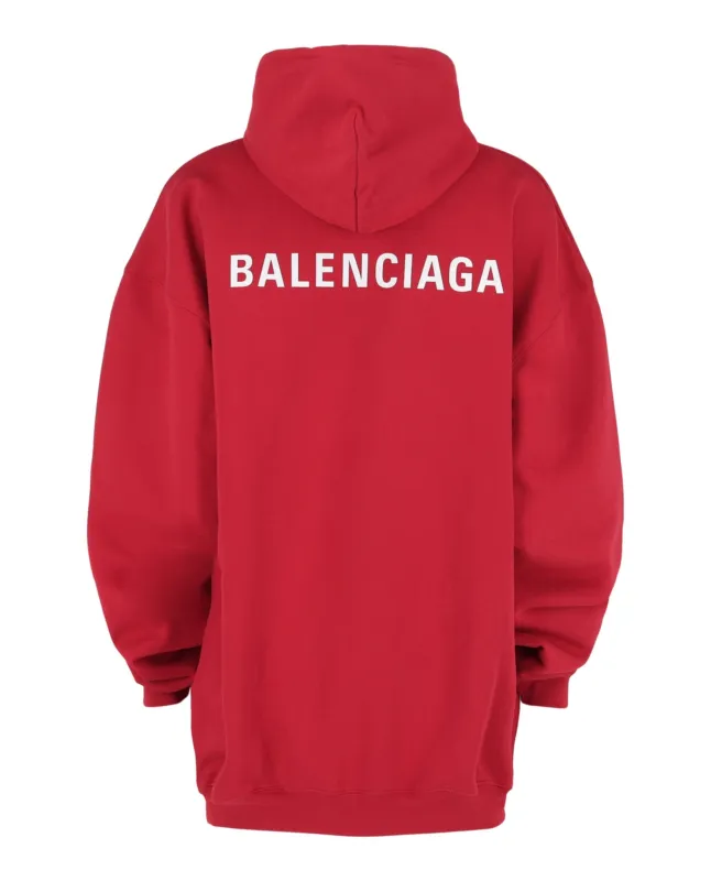 Medium Fit Logo Hoodie made by Balenciaga