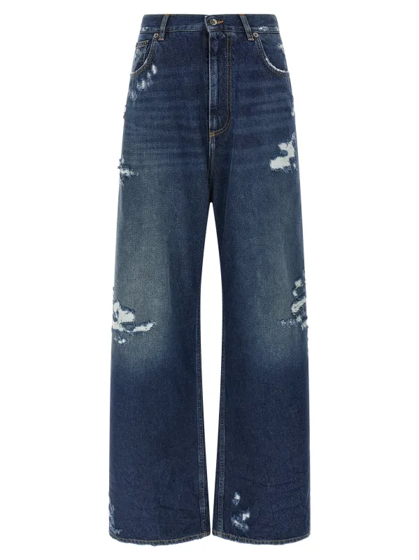 Wide leg jeans made by Dolce & Gabanna