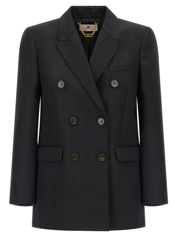 Double-breasted blazer made by Elisabetta Franchi