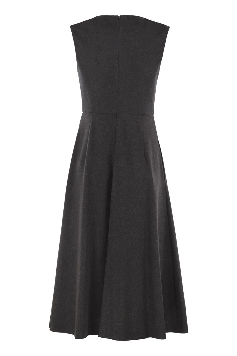 MSTCURVA - SLEEVELESS VIRGIN WOOL LONG DRESS sold by Lord & Taylor product image thumbnail 2