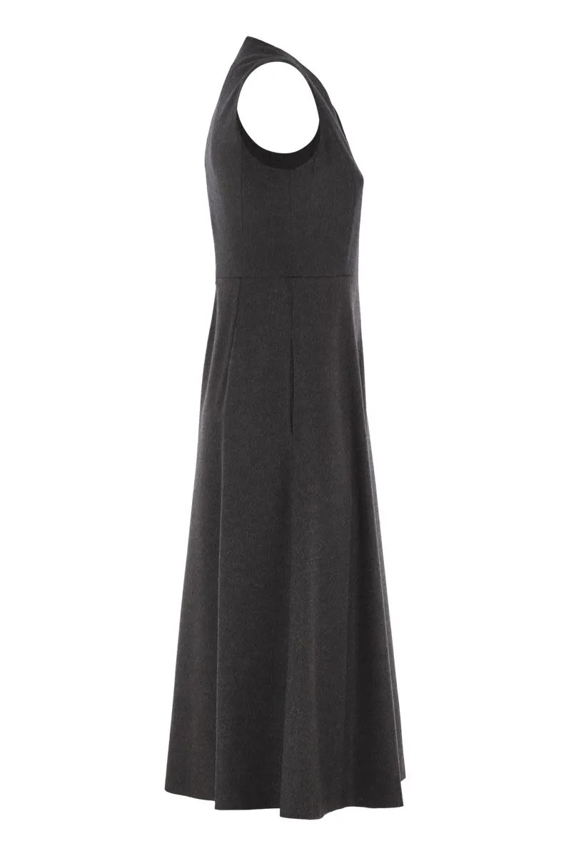 MSTCURVA - SLEEVELESS VIRGIN WOOL LONG DRESS sold by Lord & Taylor product image thumbnail 3