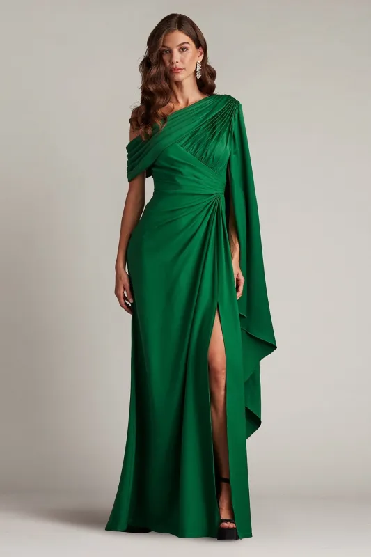 Ember Cape Sleeve Gown made by Tadashi Shoji