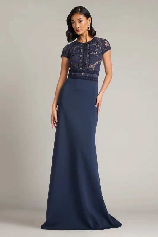Catrine Lace Bodice Gown made by Tadashi Shoji